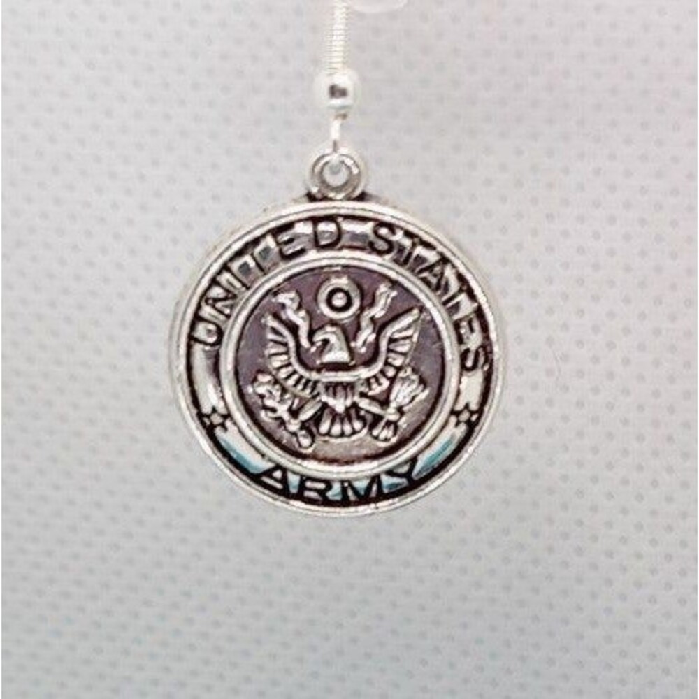 United States Army Earrings